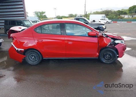 2019 Mitsubishi Mirage G4 Es из США, поврежденный, VIN ML32F3FJXKHF15235